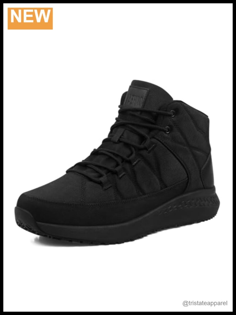 Non Slip Waterproof Work Boots for Women Slip Resistant Cotton-Padded Ankle